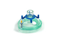 Anesthetic face mask with adjustable air cushion, size 0, neonatal, 15M 