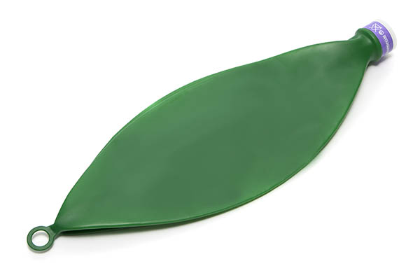 Reservoir bag, 3L with anti-occlusion cage mount, 22ID neck