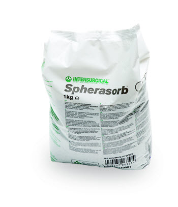Spherasorb™, white to violet color change, 1kg bag