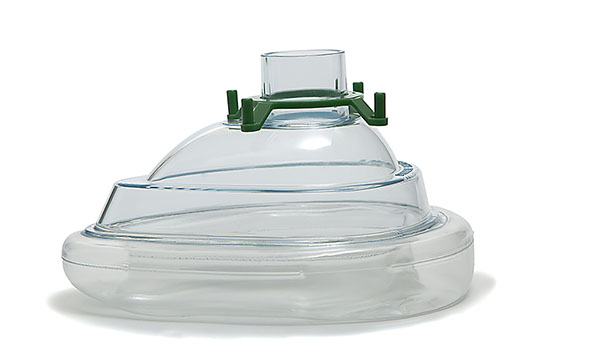 Economy, anesthetic face mask, size 4, medium adult