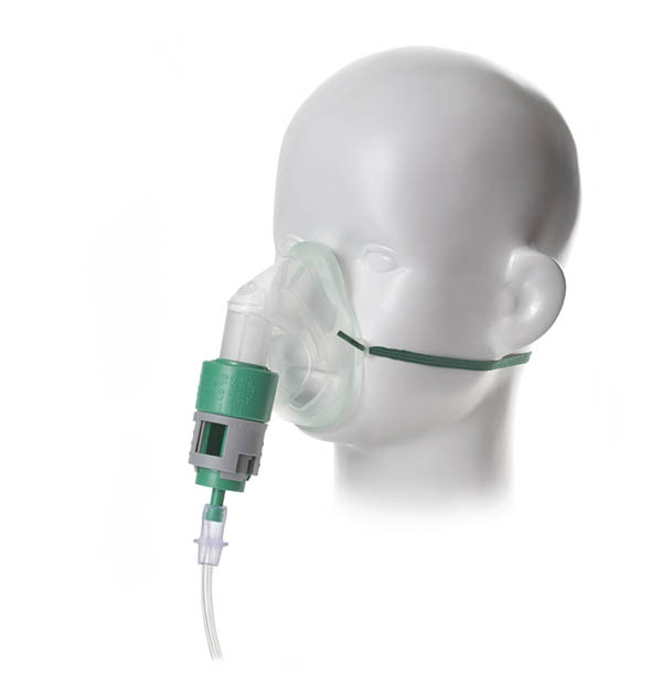 MultiOx™, Intersurgical EcoLite™, pediatric, adjustable venturi mask kit with tube, 1.8m