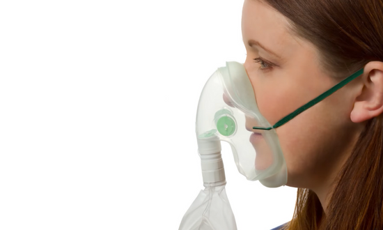 High concentration oxygen masks