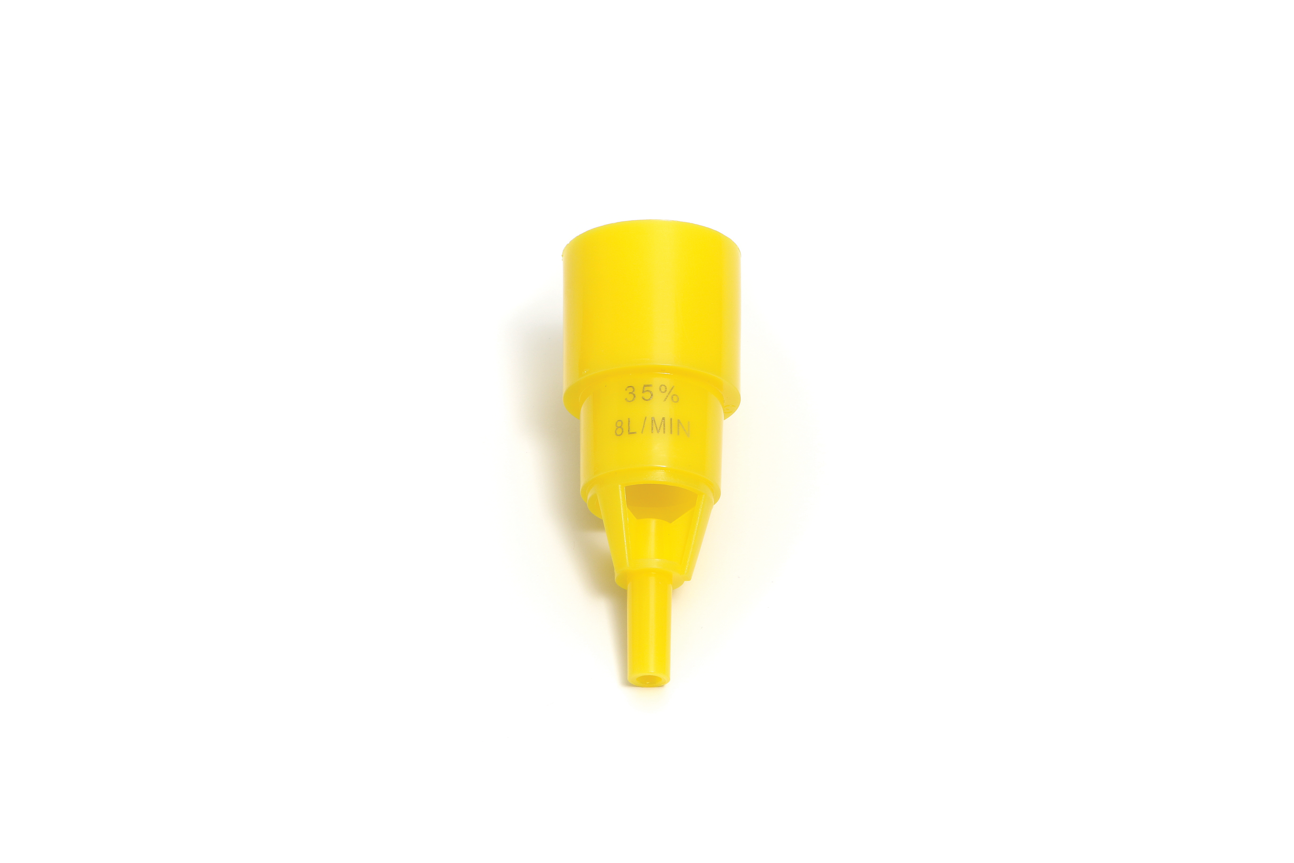 Venturi valve 35% oxygen, yellow
