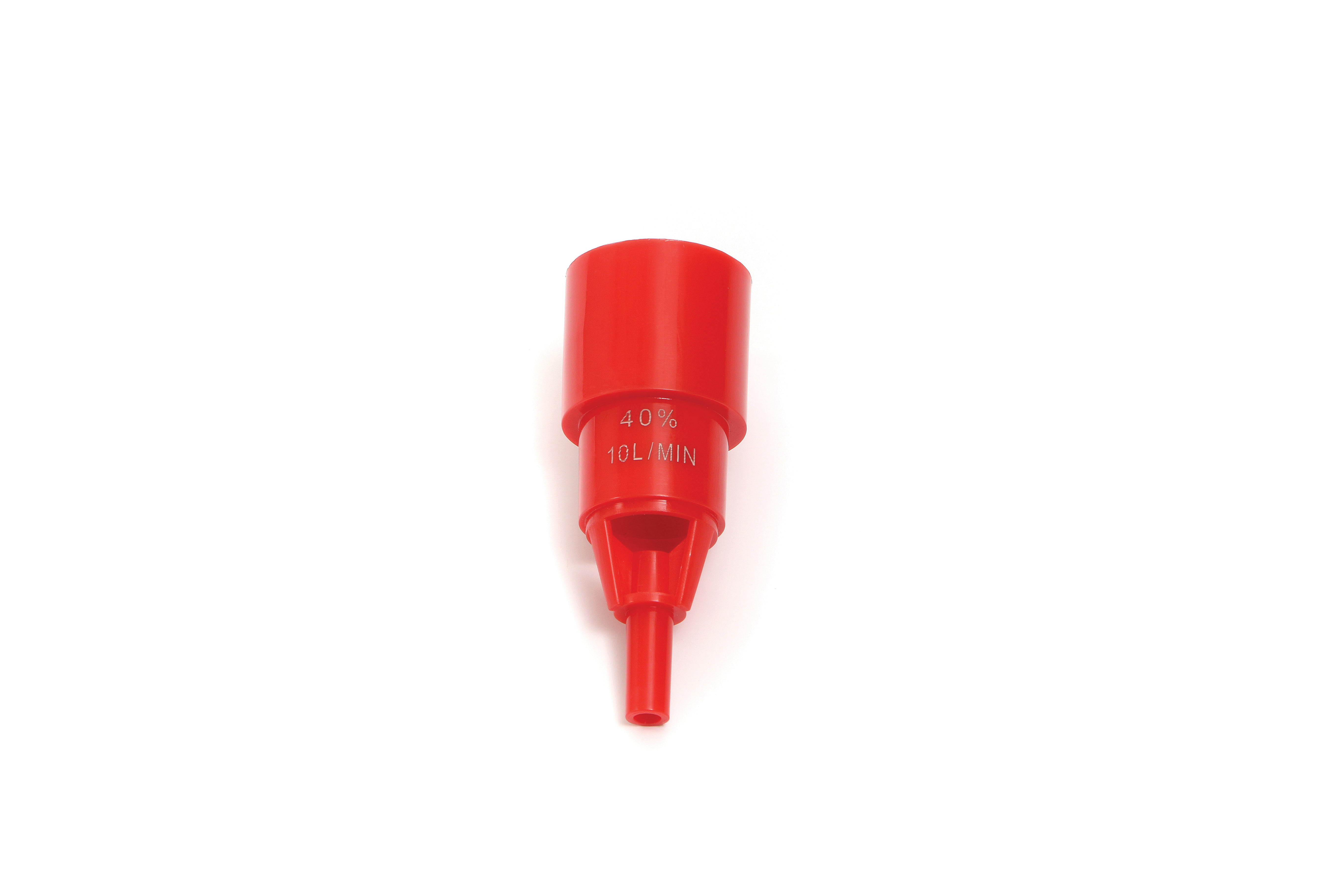 Venturi valve 40% oxygen, red