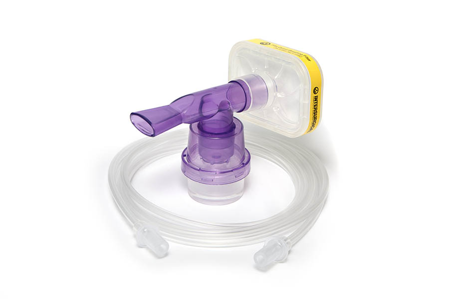 Micro Cirrus™ nebulizer mouthpiece kit with filter and tube, 1.8m