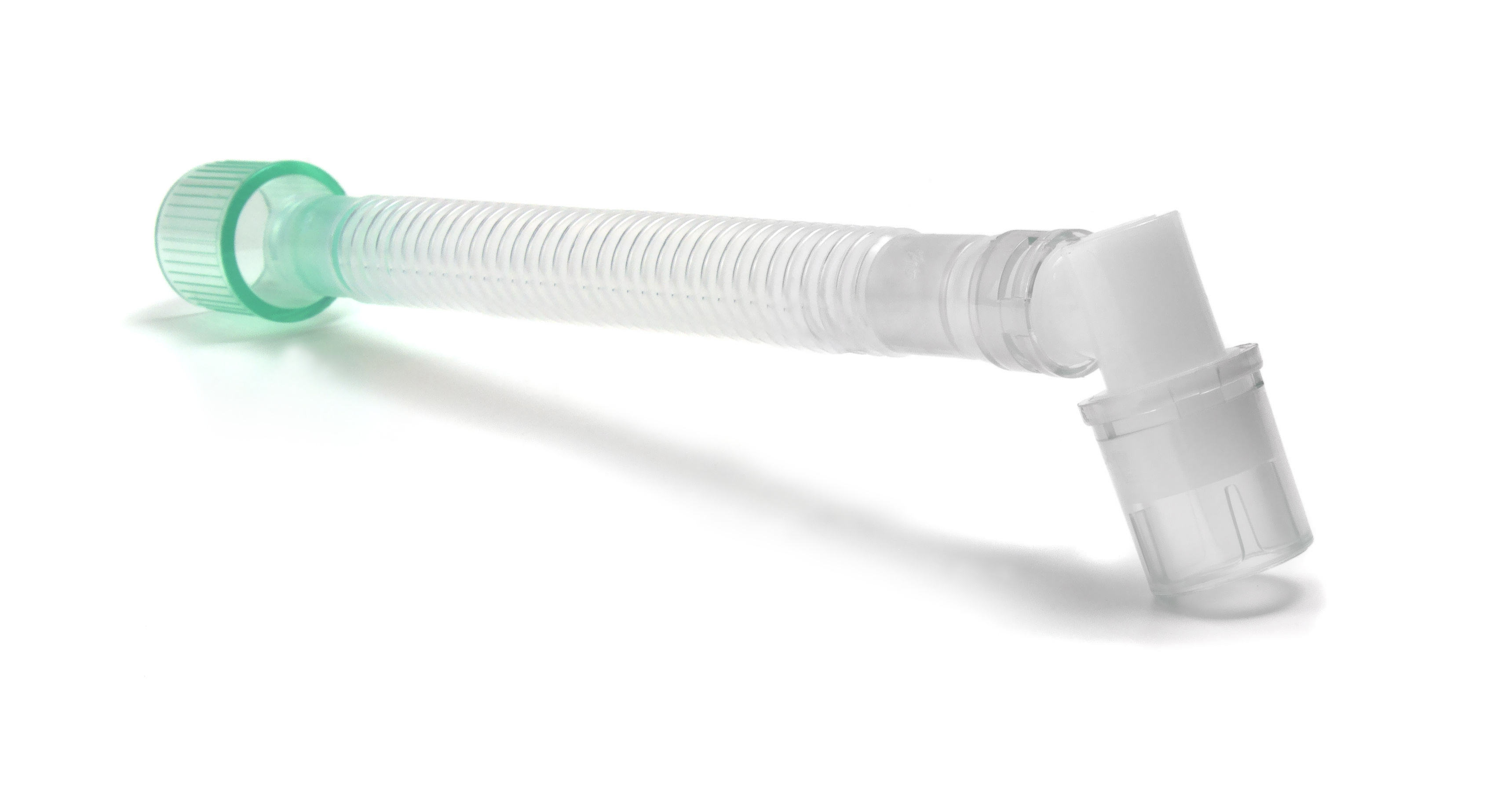 Flexible double swivel catheter mount 22ID-22OD/15ID, ≥170mm