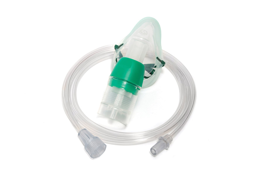 Cirrus™2 nebulizer, pediatric Intersurgical EcoLite™ mask kit and tube with universal connector, 2.1m
