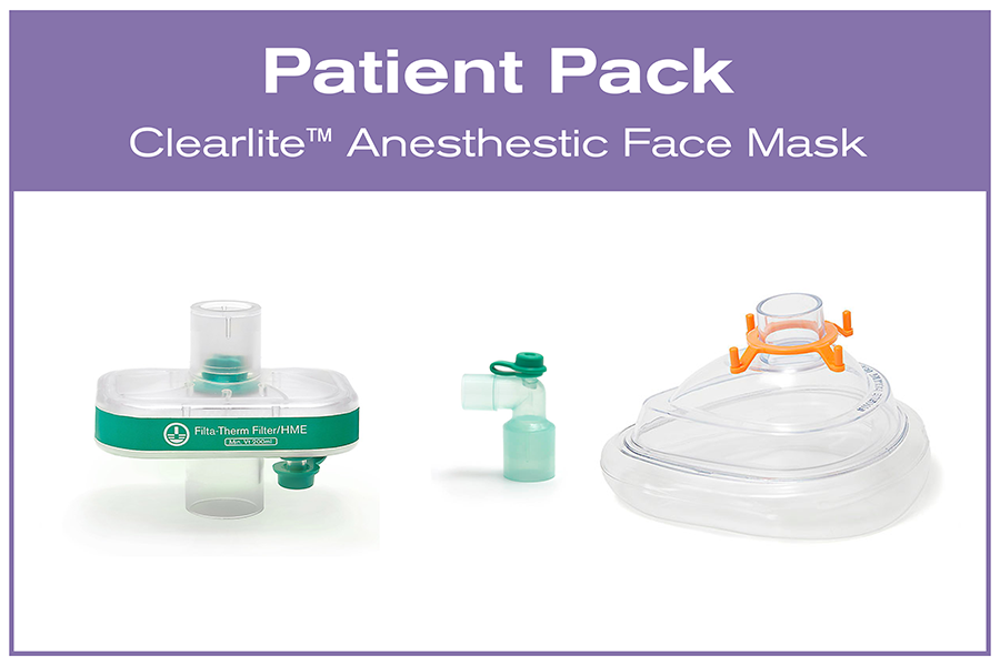 Multipac Patient Pack (Includes one Filta-Therm HMEF 1941000, one anesthesia mask elbow and one Economy size 5 - anesthetic face mask 1516000)