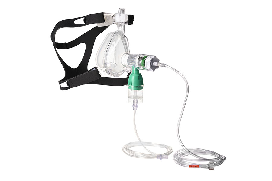 GO-PAP™ System with oxygen tubing, nebulizer and BiTrac ED Mask, large adult 