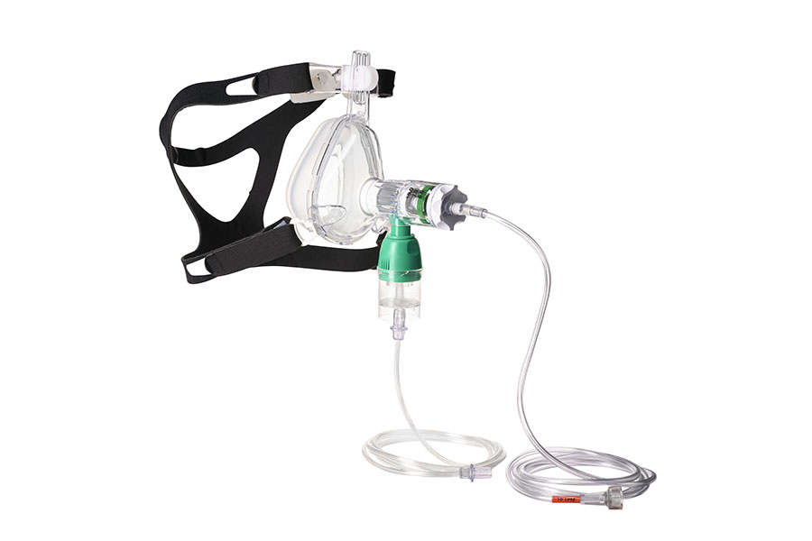 GO-PAP™ System with oxygen tubing, nebulizer and BiTrac ED Mask, small adult 
