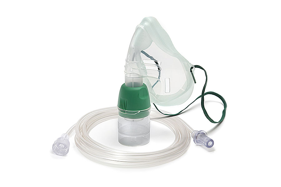 Cirrus™2 nebulizer, adult, Intersurgical EcoLite™ mask kit and tube with universal connector, 2.1m
