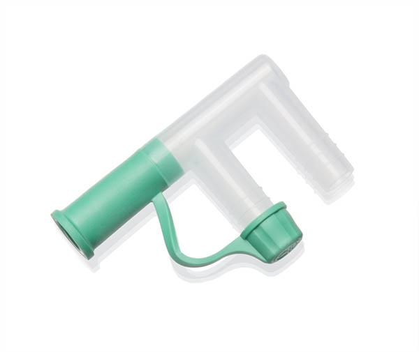 Suction line splitter for use with closed suction and oral care lines