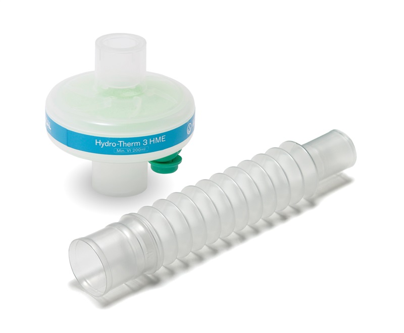 Hydro-Therm™ 3 HME with luer port, retainable cap and Flextube™