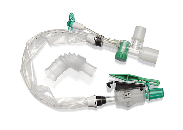 Trachseal™ adult tracheostomy closed suction system, 72 hours, size 10Fr