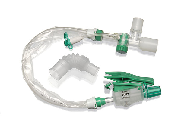 TrachSeal™ adult tracheostomy closed suction system, 72 hour, size 14Fr