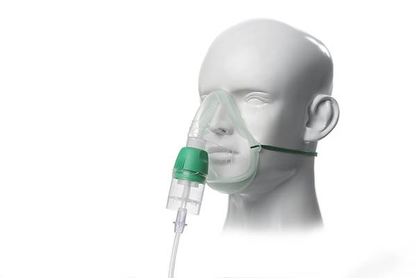 Cirrus™2 nebulizer, adult, Intersurgical EcoLite™ mask kit with tube, 2.1m, single patient use